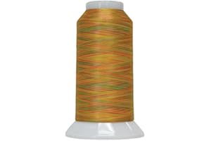 Superior Threads Fantastico 2-Ply 40-Weight High Strength Polyester Embroidery Quilting Sewing Thread - 2,000 yard Cone (#5043 Flower Power)