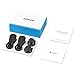 Anker Phone Camera Lens Kit — 180° Fisheye, 0.65x Wide Angle, 10x Macro for iPhone 7/6s/6s Plus, Samsung S7/S6/edge, LG, Moto, HTC, Sony and More (not Compatible with Dual Camera Phones)
