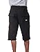 Pro Club Men's Fleece Cargo Short 5X-Large Black