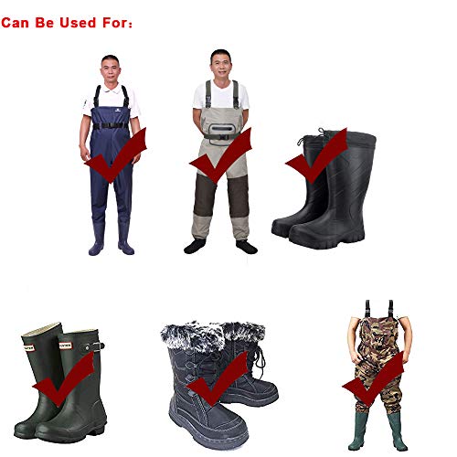 Raprance Fishing Hunting Waders Hangers Boots Hanger Adjustable Strap Storage Drying Holder