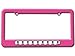 GRAPHICS & MORE Skull and Crossbones - Poison License Plate Tag Frame - Color Pink