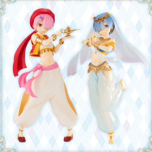Amazon Re ゼロから始める異世界生活 Sssフィギュア レム ラム In Arabian Night 2種セット リゼロ アラビアンナイト フィギュア ドール 通販