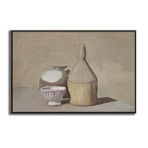 Framed Canvas Wall Art Still Life by Giorgio Mordian Canvas Prints Home Artwork Decoration for Living Room,Bedroom - 16x24 inches