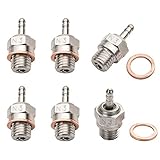 XPURC 70117 Hot Glow Plug N3 No.#3 O.S.#8 Engine Parts Replace for Traxxas Kyosho HSP HPI Redcat 1/8 1/10 RC car (6pcs)