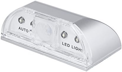 Door Lock Light,Wireless Motion Sensing Night Light Wall light For Door Lock,Silver