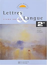 Lettres & langue, 2e