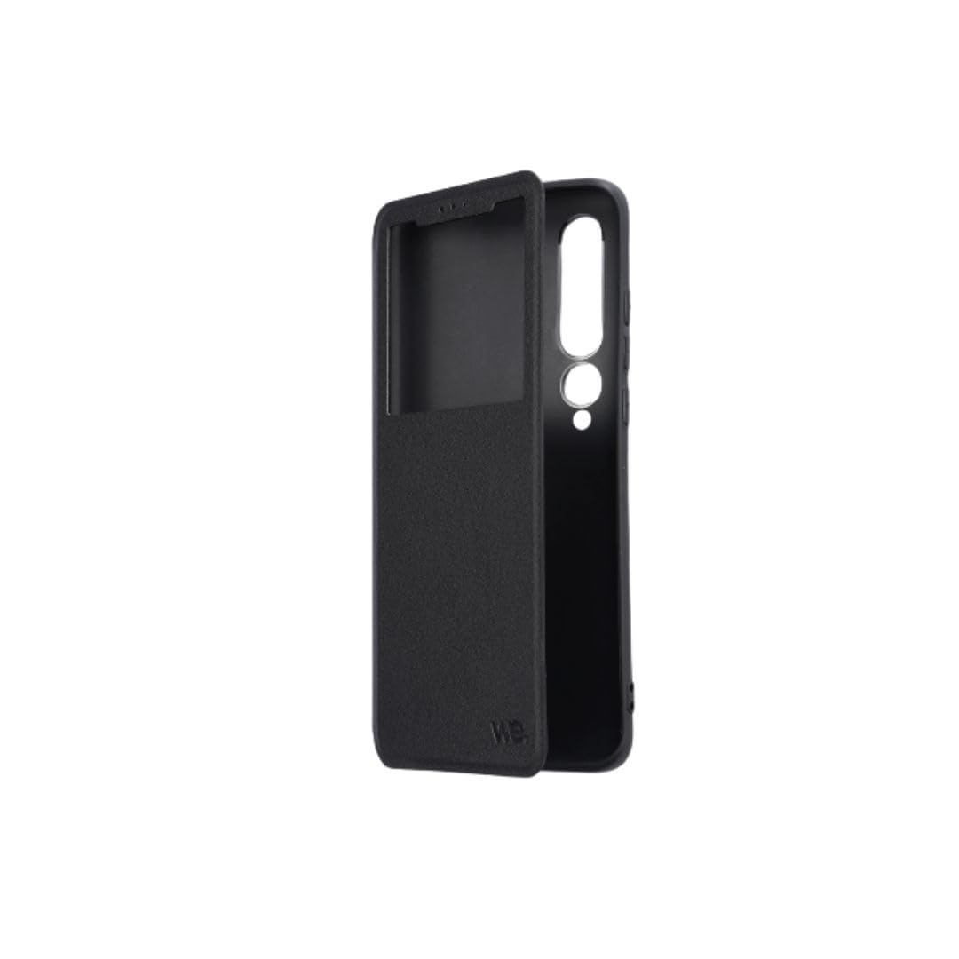 WE Protective Case for Smartphone XIAOMI MI 10 Shock and Scratch Resistant Black Access Camera and Multi-Position.