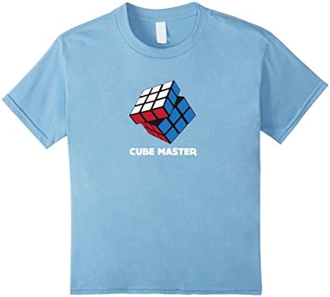 Kids Cube Master Speed Cube tshirt for Adults and Kids Speedcube 12 Baby Blue