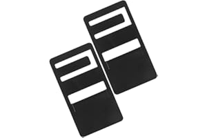 BEBEMOKO 2pcs Rv Refrigerator Door Prop Clips Exact Replacement Abs Locking Mechanism Prevent Loosening and