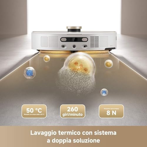 V50 Ultra Robot aspirapolvere, bianco