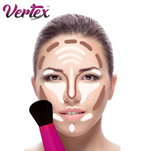 Vertex Beauty Blush Brush and Cheek Bronzer Highlighting Makeup Brushes