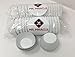 Mr Miracle Standard Size Baking Cups - Premium Quality, White, Grease-Proof, Oven & Microwave Safe Cupcake Liners - 500 Pack Paper Baking Cups for Muffins, Desserts & More