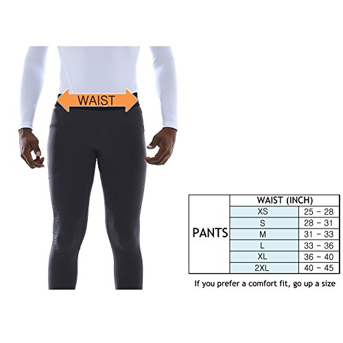 image for RUXN CS020 Mens Compression Shorts - Workout Short Pants for Men - Act