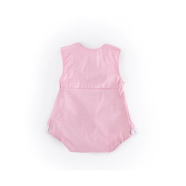 Sanlutoz Baby Girl Clothes Pink Polka Dots Bodysuit Romper Jumpsuit - Image 4