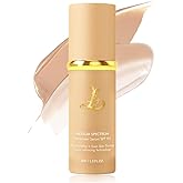 Foundation 4 in 1 - Color Changing Foundation, Medium Spectrum with SPF 50, Hypoallergenic Hydrating Liquid Concealer, Long-lasting & Waterproof Natural Finish - 1.06 fl oz