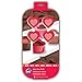 Wilton 8-Cavity Heart-Shaped Silicone Shot Glass Mold