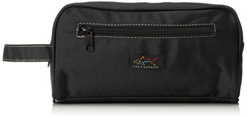 Greg Norman Men's Nylon Travel Kit, Black, One Size
