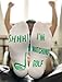 Funny Golf Socks 'Shhh, I'm Watching Golf' Ankle/Lounge Socks - Great Gift For a Golfer