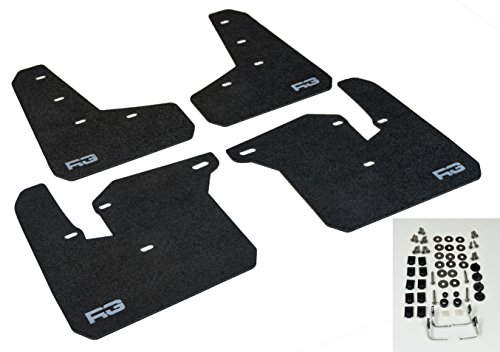 Rek Gen Subaru WRX 15+ Rally Mud Flaps (Grey Logo)