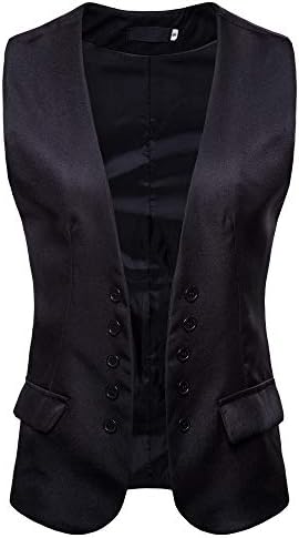 Mens Shirts Clearance,NRUTUP Mens Casual Tank Tops Sleeveless Single-Breasted Active & Performance Suit Vest