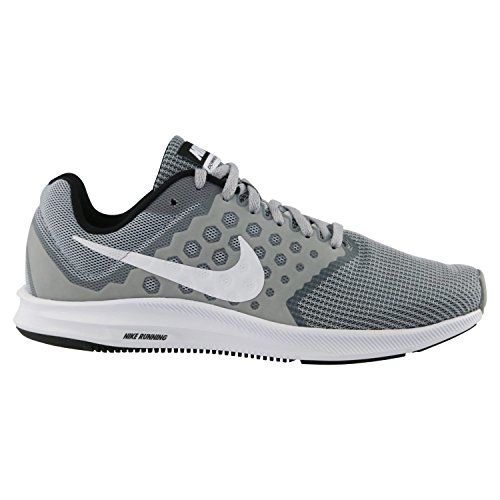 Men's Nike Downshifter 7 Running Shoe Wolf Grey/White/Black Size 11 M US