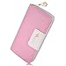 Weeno Women's Multi-card Wallet Clutch Purse Long Zipper Organizer Card Holder