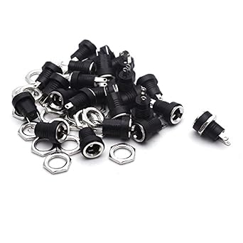 5.5mm X 2.1mm 5.5x2.1 DC Power Supply Plug Connector Female Metal...