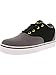Heelys Launch Canvas Sneaker, Charcoal/Black/Lime, 2 M US Little Kid