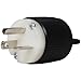 6-20P Plug - NEMA Straight Blade 20 Amp, 250V Power Cord Plug