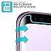 Tech Armor 3D Curved HD Clear Ballistic Tempered Glass Screen Protector Designed for Samsung Galaxy S9 Plus (2018) 1 Pack