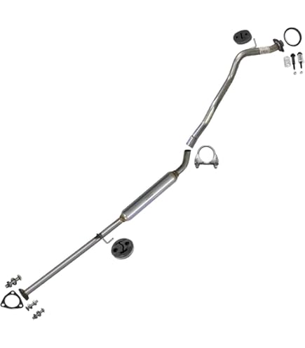 Northeastern Exhaust | Stainless Steel Exhaust Front Flex Pipe Compatible With Honda Accord 2008-2012 2.4L Automatic Transmission - Includes Gaskets, Spring Bolts And Bolts And Nuts