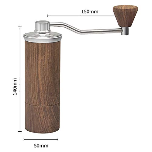 Fltaheroo Manuelle Kaffee MüHle Aus Aluminium Edelstahl Grat MüHle Konische Kaffee MüHle Miller Manuelle Kaffee MüHle – Bild 5