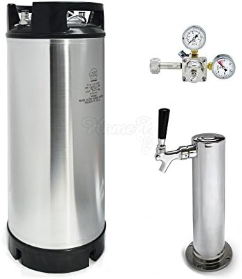 AEB Cornelius Style Keg 19 Litre - kegerator Conversion Kit with Beer Tower