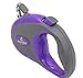 Retractable Dog Cat Pet Leash by Hertzko - 16 Foot Strong Nylon Ribbon - Extendable Lead for Small & Medium Dogs up to 44lbs - Comfortable Anti-Slip Handle