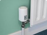 Hive Smart Heating Thermostatic Radiator Valve TRV White Smartphone Compatible view 6
