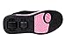 Heelys Dual Up Skate Shoe (Little Kid/Big Kid), Black/Pink, 3 M US Little Kid