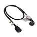 FIRMERST 1875W 3 Feet Extension Cord Low Profile Flat Plug 14Awg 15A Black primary