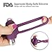 Alona Silicone Vibrating Cock Ring, Rechargeable Luxury Penis Ring Vibrator, Powerful Sex Toy for Male or Couples, Super-stretchy & Waterproof