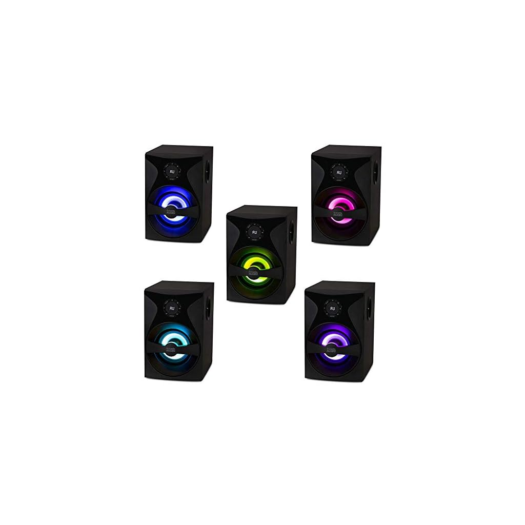 Acoustic Audio by Goldwood AA5400 Bluetooth 5.1 Speaker System with Sub