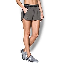 Under Armour Women's Play Up 2.0 Shorts , Carbon