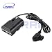 DRRI D-Tap to LP-E6 Dummy Battery Power for SmallHD 501 502 Monitor/Canon 5D Mark II 60D/7D 80D (Straight Cable)