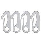 4 Pcs Nylon Flag Pole Clip Snaps Hook Flag Pole Attachment