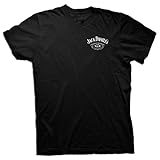 Jack Daniels Men's Daniel's Distillery Short Sleeve T-Shirt Black X-Large