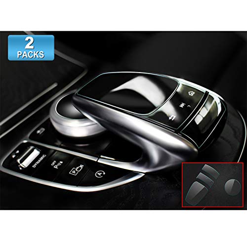 [Pack of 2] Navigation Touch Controller PET Film for Mercedes Benz COMAND Touchpad, Touch Screen Sensitive Protector Invisible Ultra HD Clear Film Anti Scratch Skin Guard - Thumbnail 7
