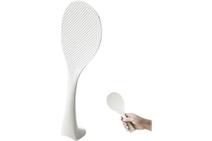 LocknLock Rice Paddle, Non-Stick Standing Rice Spoon Scooper Spatula, Heat Resistant Rice Cooker Spoon, Serving Spoon for Ric
