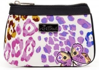 Long Beach Small Cosmetic Coin Purse - Cute Neoprene Women's Make Up Case For the Bare Necessities