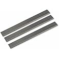 FOXBC 6-1/8-Inch x 11/16-Inch x 1/8-Inch Jointer Planer Knives for Craftsman, JET, Ridgid, Delta 6" Jointer Planer - Set of 3
