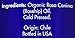 Zongle Therapeutics Organic, Rosehip Oil, for Face, Cold Pressed – 100% Pure, Rosehip Oil, for Skin, Hair, 1 OZ