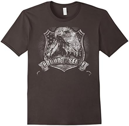 Mens Veteran Pride Shirts for Men or Women Medium Asphalt