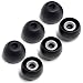 Final Audio Black Silicone Eartips Fits 1More, AKG, Audio-Technica, Beats by Dre, Campfire Audio, Empire Ears, Sony (3-Pairs, Medium) primary